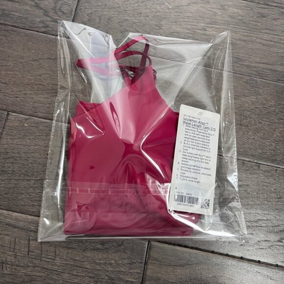 Lululemon NWT Align Waist-Length Cami Tank Magenta Smoke - Picture 14 of 14